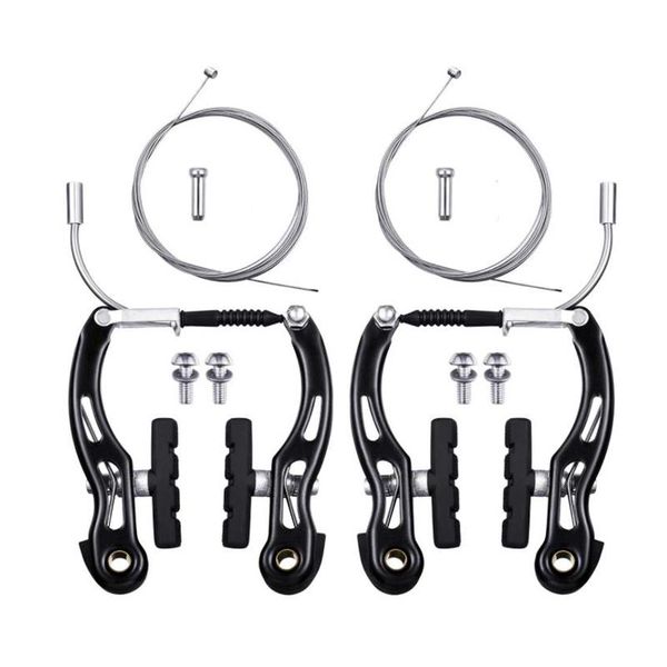 tools 2 pairs bike brakes set mountain replacement for most bicycle and brake cables,end caps
tools 2 pairs bike brakes set mountain replacement for most bicycle and brake cables,end caps