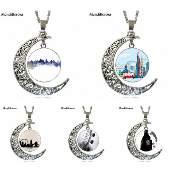 pendant necklaces ej glaze london for men women party gift design fashion glass crescent moon necklace pendants, Silver
pendant necklaces ej glaze london for men women party gift design fashion glass crescent moon necklace pendants, Silver