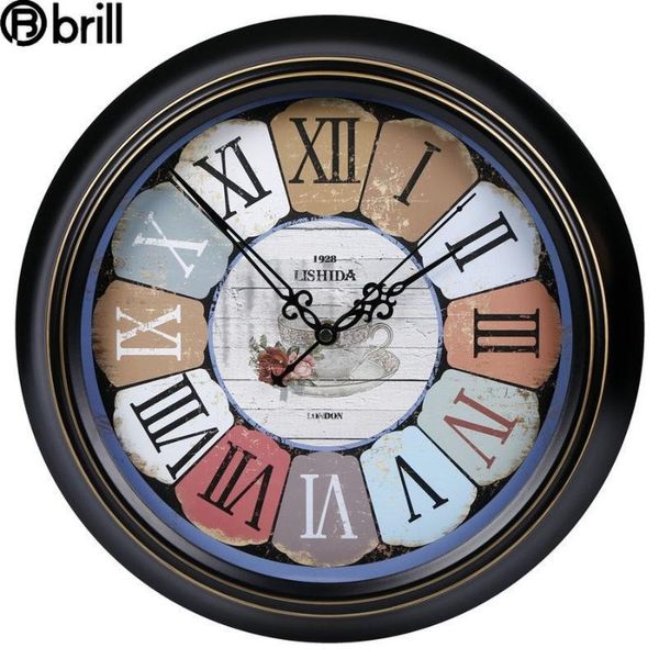 creative nordic large retro silent wall clock living room shabby chic watches antiguedades fashion clocks home decor
creative nordic large retro silent wall clock living room shabby chic watches antiguedades fashion clocks home decor