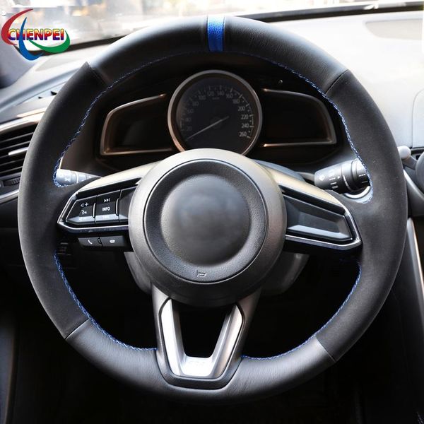 steering wheel covers diy hand-stitched anti-slip black suede cover for 3 axela 6 atenza cx-3 2021-2021 cx-5 cx-9
steering wheel covers diy hand-stitched anti-slip black suede cover for 3 axela 6 atenza cx-3 2021-2021 cx-5 cx-9