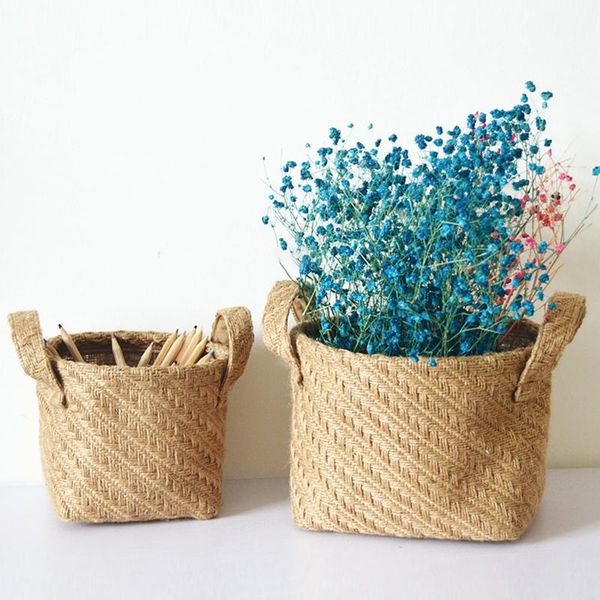 storage baskets woven jute basket bag desk organizer door box room containers decor
storage baskets woven jute basket bag desk organizer door box room containers decor