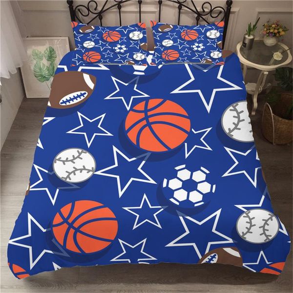 bedding sets blue bedspread sports ball printed set skin-friendly duvet cover boy men single double size quilt home dorm decor
bedding sets blue bedspread sports ball printed set skin-friendly duvet cover boy men single double size quilt home dorm decor