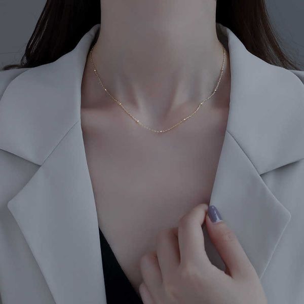 designer necklace fashion 925 sterling silver chokers s women fine jewelry bohemia bead chain girl clavicle for gift wedding
designer necklace fashion 925 sterling silver chokers s women fine jewelry bohemia bead chain girl clavicle for gift wedding