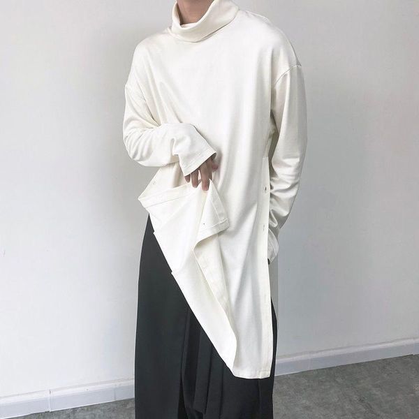 men's hoodies & sweatshirts wear 2021 autumn turtleneck sweatshirt style t-shirt ins trendy fashion loose solid color long slit for mal, Black
men's hoodies & sweatshirts wear 2021 autumn turtleneck sweatshirt style t-shirt ins trendy fashion loose solid color long slit for mal, Black