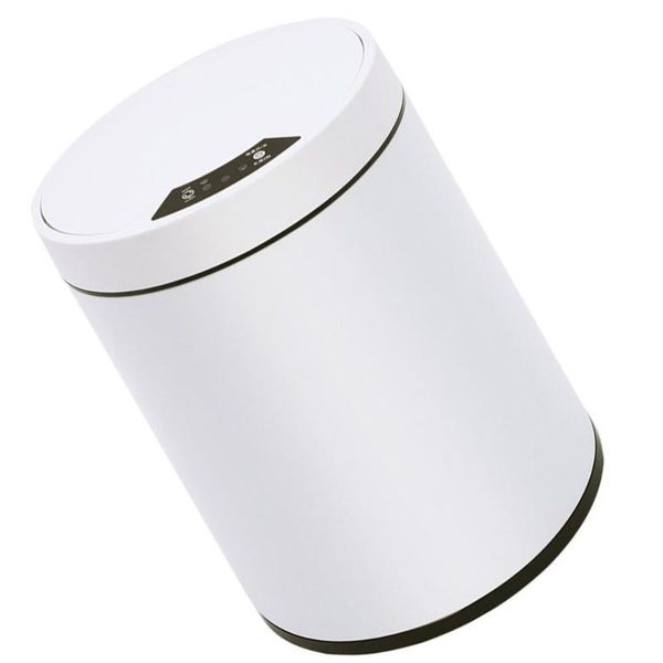 waste bins 1pc smart sensor trash can automatic induction dustbin useful garbage can(white)
waste bins 1pc smart sensor trash can automatic induction dustbin useful garbage can(white)