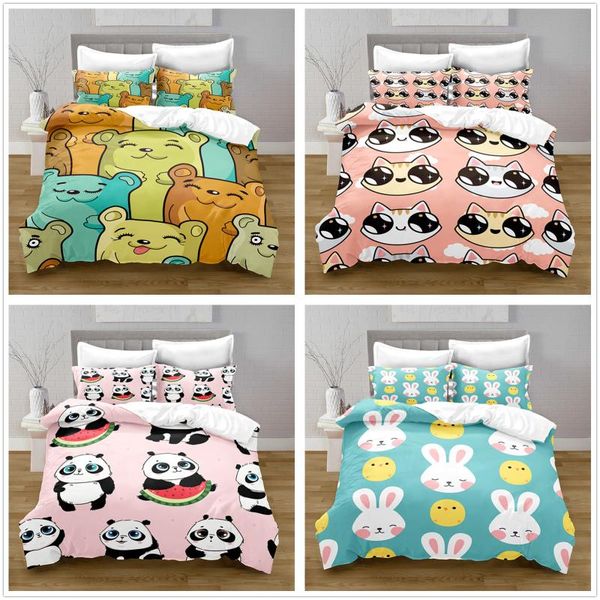 bedding sets 3d printed cute animals duvet cover with pillow set single double twin full king size bed bedroom decor
bedding sets 3d printed cute animals duvet cover with pillow set single double twin full king size bed bedroom decor