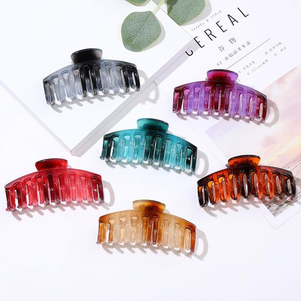 1pcs gradient big claw elegant acrylic barrette for finishing your hair. is a women and girls' hair acce accessories, Slivery;white
1pcs gradient big claw elegant acrylic barrette for finishing your hair. is a women and girls' hair acce accessories, Slivery;white