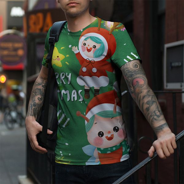 harajuku men's print cartoon little girl christmas style fashion short-sleeved casual breathable street shooting party travel vacation, White;black
harajuku men's print cartoon little girl christmas style fashion short-sleeved casual breathable street shooting party travel vacation, White;black