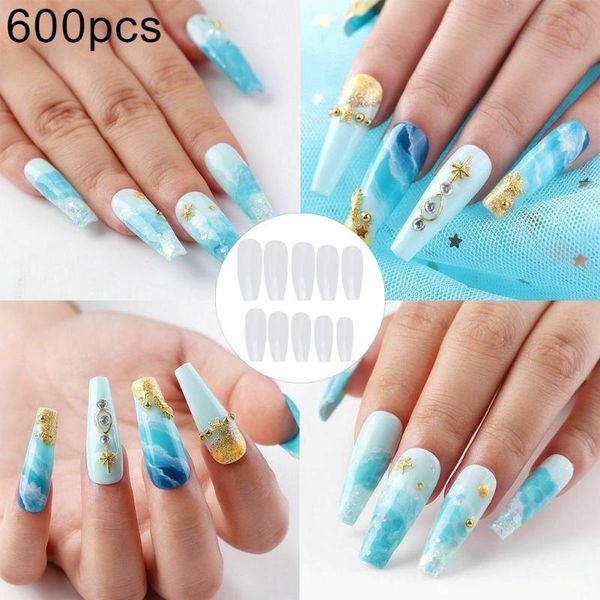 nail art kits 600pcs clear/natural long ballet false tips fingernail diy manicure decor
nail art kits 600pcs clear/natural long ballet false tips fingernail diy manicure decor