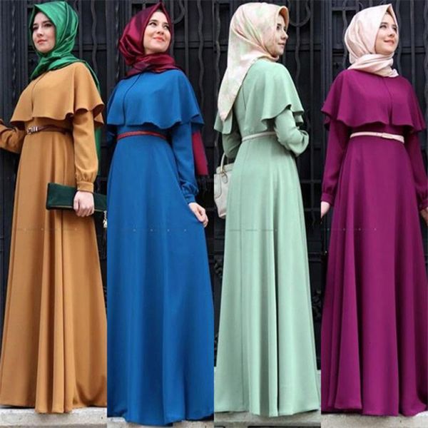 ethnic clothing woman dubai arabic turkish muslim elegant abaya islamic ruffle long sleeve elbise women ramadan kaftan maxi dress with belt, Red
ethnic clothing woman dubai arabic turkish muslim elegant abaya islamic ruffle long sleeve elbise women ramadan kaftan maxi dress with belt, Red