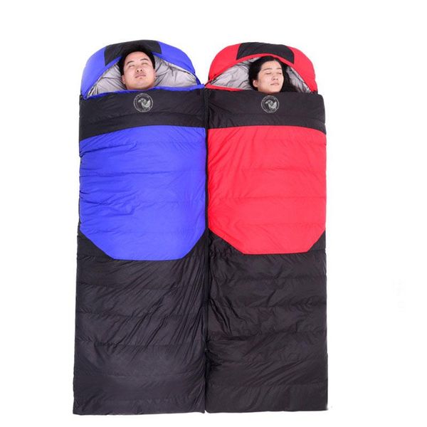 warm duck down sleeping bag feather outdoor camping thickened autumn&winter stitching double envelope type bags
warm duck down sleeping bag feather outdoor camping thickened autumn&winter stitching double envelope type bags