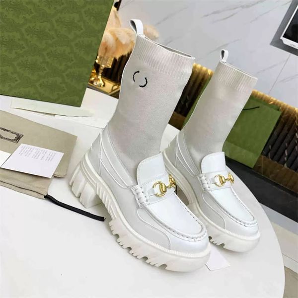 2022 luxury designer horsebit shoes genuine leather loafers chunky round head sneakers bee platform loafer cowhide shoe yemianbu, Red;white
2022 luxury designer horsebit shoes genuine leather loafers chunky round head sneakers bee platform loafer cowhide shoe yemianbu, Red;white