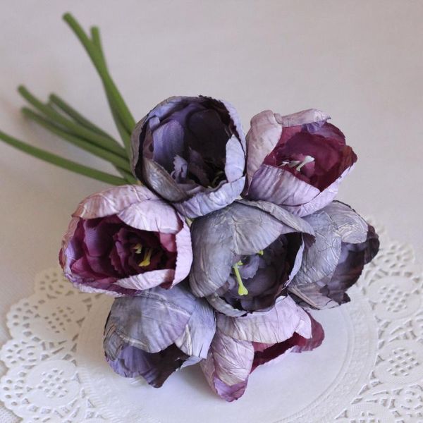 decorative flowers & wreaths artificial 7heads tulips european-style silk pography props wedding bride holding luxury home decor bunch
decorative flowers & wreaths artificial 7heads tulips european-style silk pography props wedding bride holding luxury home decor bunch