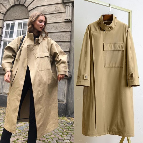 women's trench coats casaco à prova d'água cáqui, sobretudo para mulheres, design luxurty, outono e inverno ijii, Tan;black
women's trench coats casaco à prova d'água cáqui, sobretudo para mulheres, design luxurty, outono e inverno ijii, Tan;black