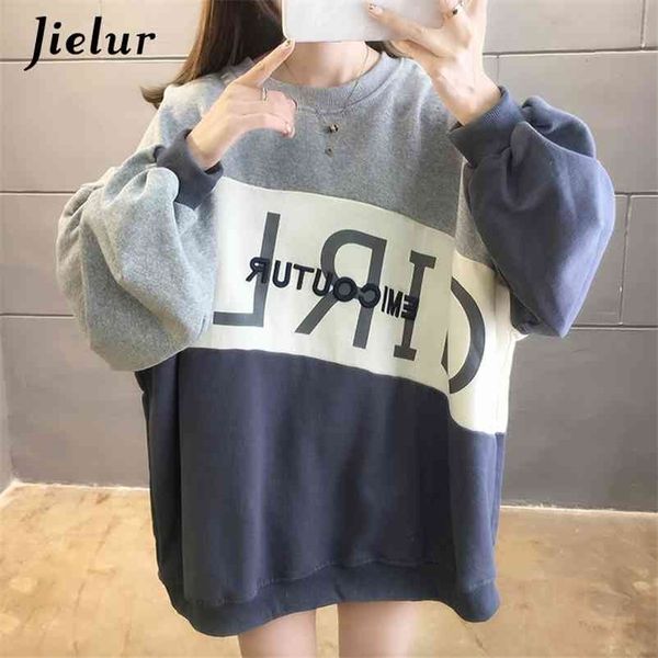 sweatshirts autumn hoodies women embroidery korean o-neck loose slim patchwork hooded jacket hoodie ladies pullovers 210426, Black
sweatshirts autumn hoodies women embroidery korean o-neck loose slim patchwork hooded jacket hoodie ladies pullovers 210426, Black