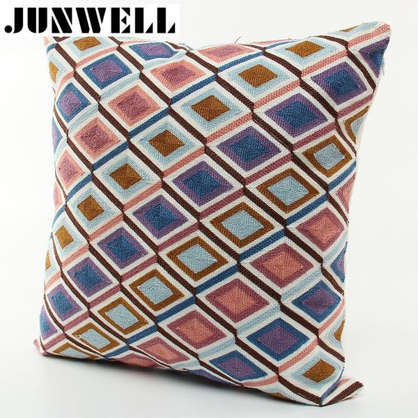 cushion/decorative pillow 100% cotton canvas 3d effect check embroidery throw sofa office back cushion baby room decorative 45x45cm square
cushion/decorative pillow 100% cotton canvas 3d effect check embroidery throw sofa office back cushion baby room decorative 45x45cm square