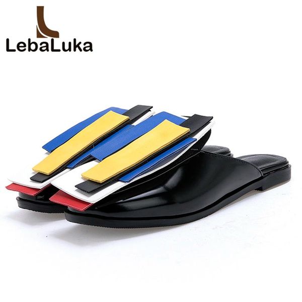 tuyoki classic women mixed color club sandals teens buckle flats shoes summer party size 32-43, Black
tuyoki classic women mixed color club sandals teens buckle flats shoes summer party size 32-43, Black