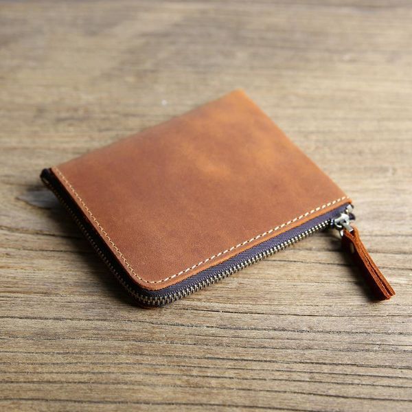 genuine leather male purse crazy horse handmade money bag vintage small zipper wallet men cool coin pocket, Red;black
genuine leather male purse crazy horse handmade money bag vintage small zipper wallet men cool coin pocket, Red;black