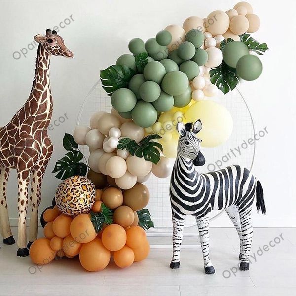 party decoration retro green balloons garland arch kit leopard foil balloon safari jungle wild one wedding birthday decorations
party decoration retro green balloons garland arch kit leopard foil balloon safari jungle wild one wedding birthday decorations