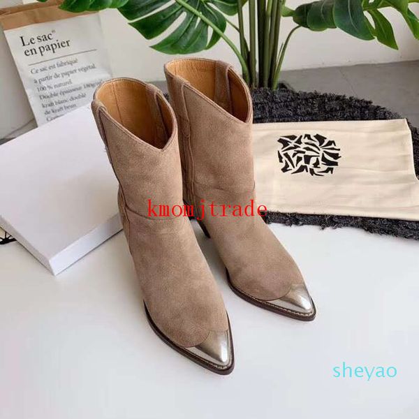 original box isabel paris runway marant lamsy leather ankle boots woman designer shoes italy calf leather metal toe boots, Black
original box isabel paris runway marant lamsy leather ankle boots woman designer shoes italy calf leather metal toe boots, Black