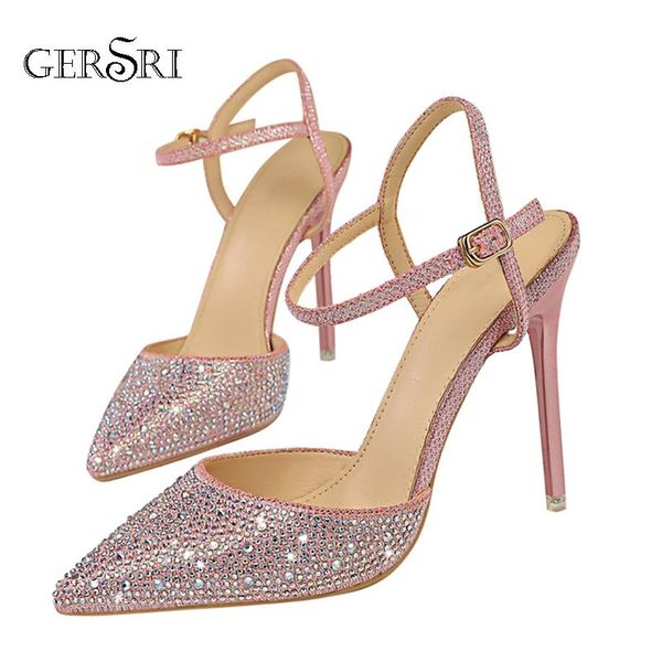 gersri plus size 35-40 summer women sandals slippers pointed toe woman high heels silver outside party stilettos, Black
gersri plus size 35-40 summer women sandals slippers pointed toe woman high heels silver outside party stilettos, Black