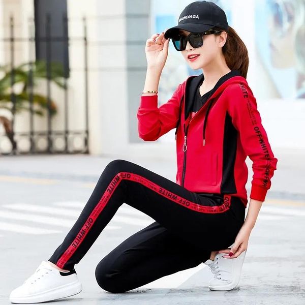 women's two piece pants casual joggers tracksuit women 3 outfit 2021 spring autumn big size hooded zip up sweatshirt + t-shirt sweatpan, White
women's two piece pants casual joggers tracksuit women 3 outfit 2021 spring autumn big size hooded zip up sweatshirt + t-shirt sweatpan, White