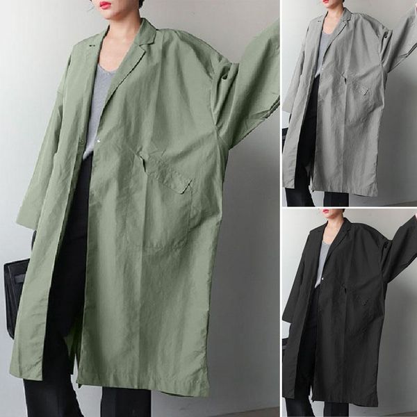 women's jackets s-5xl 2022 stylish women long sleeve casual lapel neck thin coats office ladies outwear autumn windbreaker, Black;brown
women's jackets s-5xl 2022 stylish women long sleeve casual lapel neck thin coats office ladies outwear autumn windbreaker, Black;brown