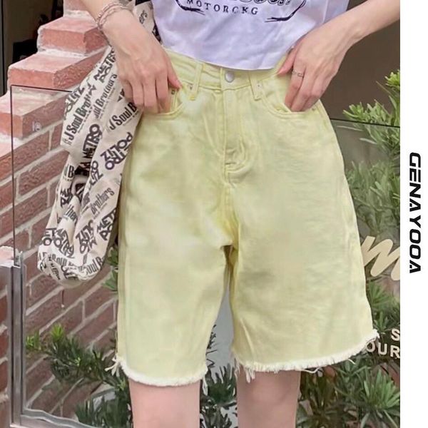 women's shorts genayooa vintage jean women summer casual loose high waist korean style biker female ladies 2021, White;black
women's shorts genayooa vintage jean women summer casual loose high waist korean style biker female ladies 2021, White;black