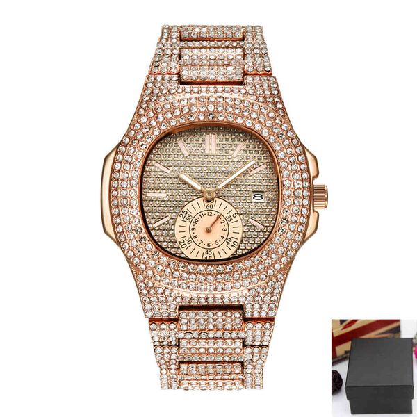 designer watch brand table luxury es trendy men hip hop diamond fashion alloy band calendar quartz men's simple cool watch, Slivery;brown
designer watch brand table luxury es trendy men hip hop diamond fashion alloy band calendar quartz men's simple cool watch, Slivery;brown