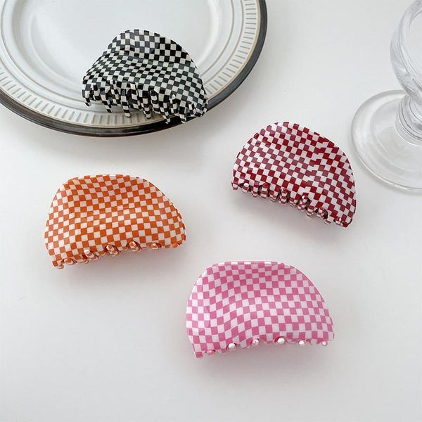 semicircle grid middle size clamps acetic acid plaid scrunchies hairpins korean women wash ponytail contrast color hair claw jewelry accesso, Slivery;golden
semicircle grid middle size clamps acetic acid plaid scrunchies hairpins korean women wash ponytail contrast color hair claw jewelry accesso, Slivery;golden
