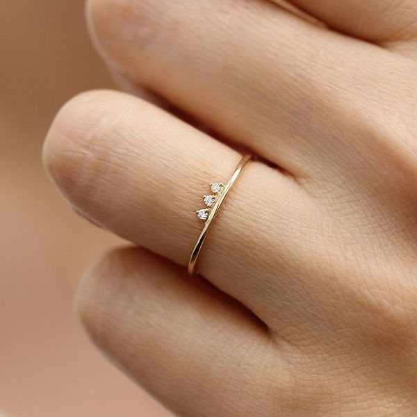 wedding rings gold-plated small diamonds exquisite fresh ring jewelry women's fashion, Slivery;golden
wedding rings gold-plated small diamonds exquisite fresh ring jewelry women's fashion, Slivery;golden