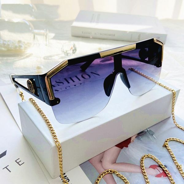 sunglasses semi-rimless pochromic fashion y2k oversized brand designer glasses women hollow out luxury sun, White;black
sunglasses semi-rimless pochromic fashion y2k oversized brand designer glasses women hollow out luxury sun, White;black