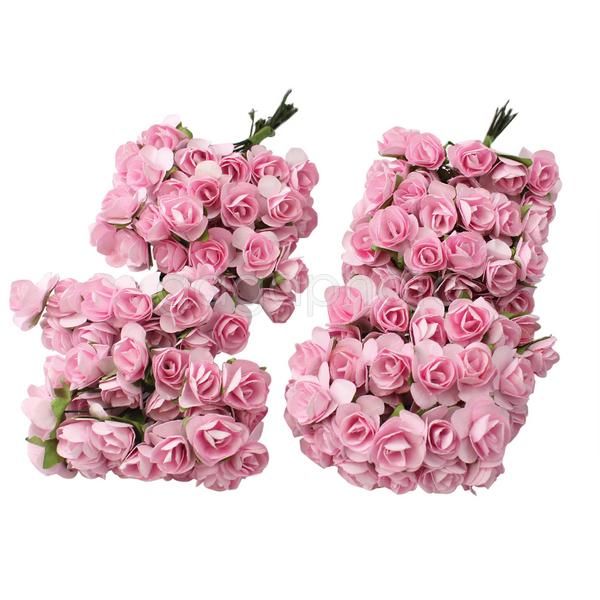 decorative flowers & wreaths pretty 144 x light pink mini artificial paper rose flower wedding card craft
decorative flowers & wreaths pretty 144 x light pink mini artificial paper rose flower wedding card craft