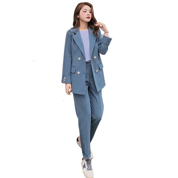 women's suits & blazers office sets long sleeve double-breasted business ladies elegant blazer and set for women ig83, White;black
women's suits & blazers office sets long sleeve double-breasted business ladies elegant blazer and set for women ig83, White;black