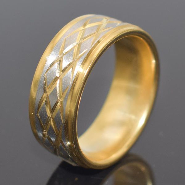 wedding rings cute width 8mm stainless steel statement jewelry engagement for women rb056, Slivery;golden
wedding rings cute width 8mm stainless steel statement jewelry engagement for women rb056, Slivery;golden