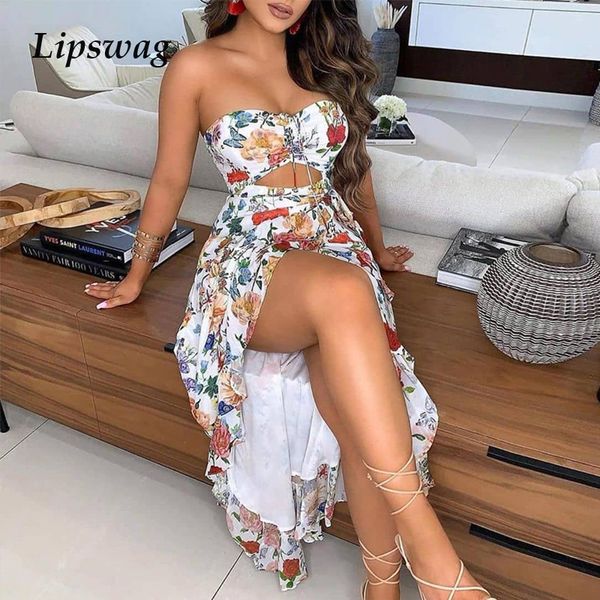 fashion women floral print high slit party dress hollow out strapless beach dress 2021 summer elegant sleeveless long dresshigh quality, Black;gray
fashion women floral print high slit party dress hollow out strapless beach dress 2021 summer elegant sleeveless long dresshigh quality, Black;gray