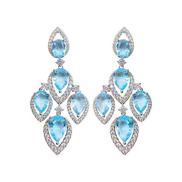 shining crystal wedding water drop dangler luxury jewelry roamantic sweet bridal pendant earings brand earring, Silver
shining crystal wedding water drop dangler luxury jewelry roamantic sweet bridal pendant earings brand earring, Silver