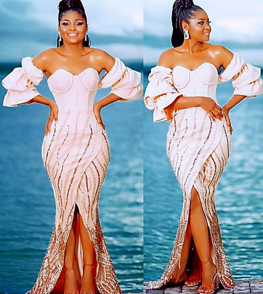 2021 plus size arabic aso ebi stylish mermaid prom dresses lace beaded high split evening formal party second reception gowns zj264, Black
2021 plus size arabic aso ebi stylish mermaid prom dresses lace beaded high split evening formal party second reception gowns zj264, Black