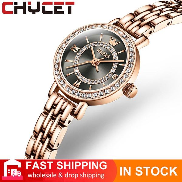 wristwatches chycet 2021 women quartz steel strap female clock luxury dial watches comfortable casual rhinestone fashion gift, Slivery;brown
wristwatches chycet 2021 women quartz steel strap female clock luxury dial watches comfortable casual rhinestone fashion gift, Slivery;brown