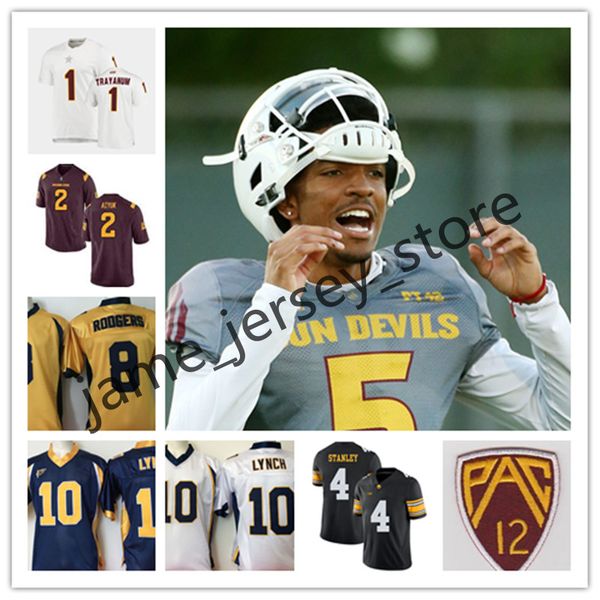 ncaa arizona state sun devils football jersey 42 pat tillman california golden bears 8 aaron rodgers 10 marshawn lynch iowa hawkeyes 94 adri, Black
ncaa arizona state sun devils football jersey 42 pat tillman california golden bears 8 aaron rodgers 10 marshawn lynch iowa hawkeyes 94 adri, Black