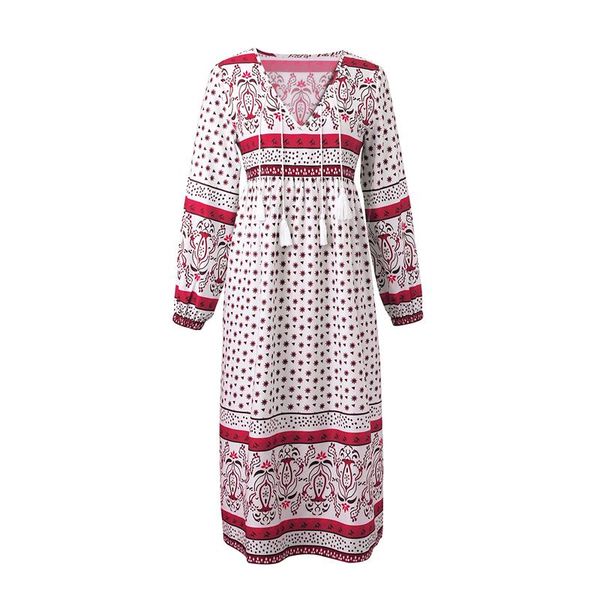 casual dresses slim long style one-piece dress 2021 fashion womens deep v boho bohemian summer sleeve mid vestidos 3xl, Black;gray
casual dresses slim long style one-piece dress 2021 fashion womens deep v boho bohemian summer sleeve mid vestidos 3xl, Black;gray