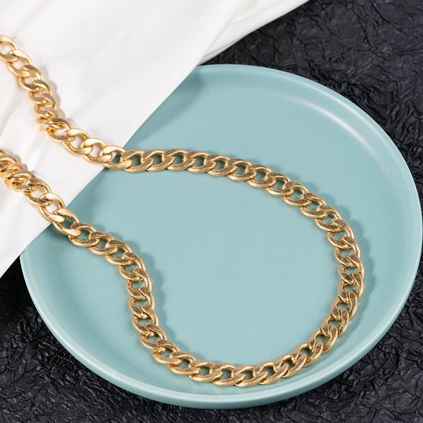 punk rock thick chain choker necklaces for women chocker layered link collars shine light weight jewelry clavicle statement pendant, Silver
punk rock thick chain choker necklaces for women chocker layered link collars shine light weight jewelry clavicle statement pendant, Silver