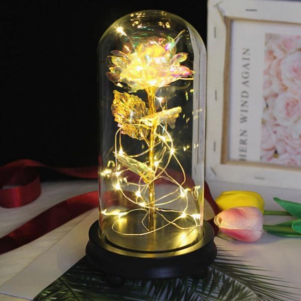 decorative flowers & wreaths artificial gold foil rose flower led light string in glass dome on wooden base arrive
decorative flowers & wreaths artificial gold foil rose flower led light string in glass dome on wooden base arrive