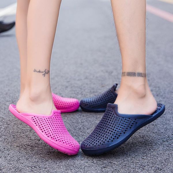 slippers men women summer garden shoes home couples bathroom non-slip soft breathable beach seaside slides, Black
slippers men women summer garden shoes home couples bathroom non-slip soft breathable beach seaside slides, Black