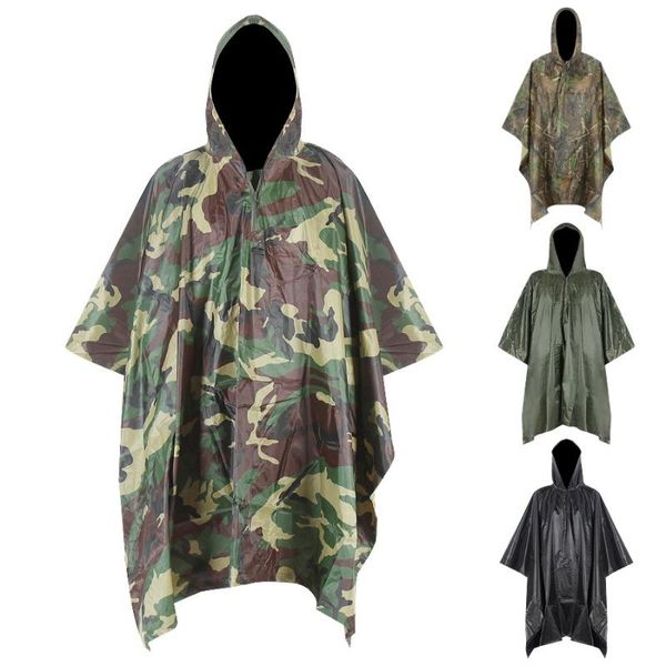 raincoats 3 in 1 hiking poncho rain coat backpack waterproof tarp with hood hunting outdoor camping tent mat awning shelter
raincoats 3 in 1 hiking poncho rain coat backpack waterproof tarp with hood hunting outdoor camping tent mat awning shelter