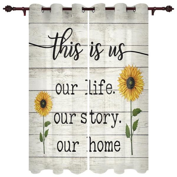 farm flower sunflower wood grain window curtains kids room living curtain panels valance for kitchen & drapes
farm flower sunflower wood grain window curtains kids room living curtain panels valance for kitchen & drapes