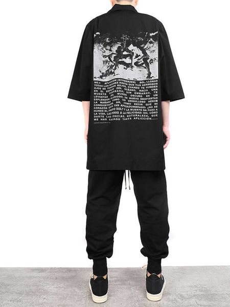 fashion outlet 21ss owens grey dark ro star print button shirt 5 / sleeve loose shirt rick style t7yj, White;black
fashion outlet 21ss owens grey dark ro star print button shirt 5 / sleeve loose shirt rick style t7yj, White;black