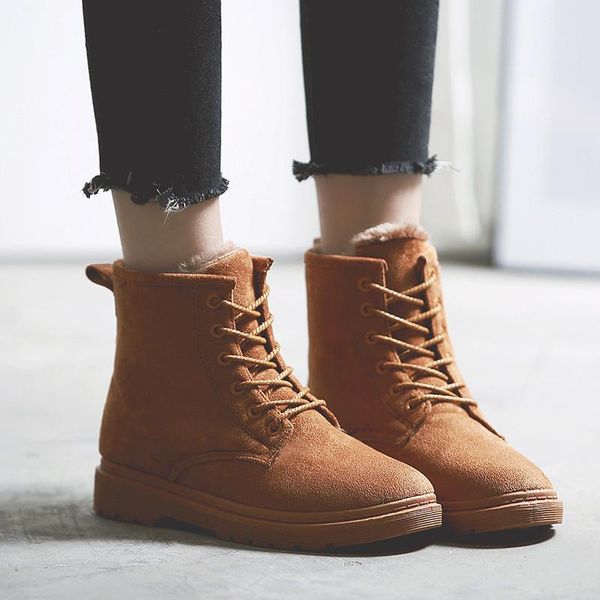 boots 2021 women winter warm snow fashion plush inside ankle lace up shoes 8h65, Black
boots 2021 women winter warm snow fashion plush inside ankle lace up shoes 8h65, Black