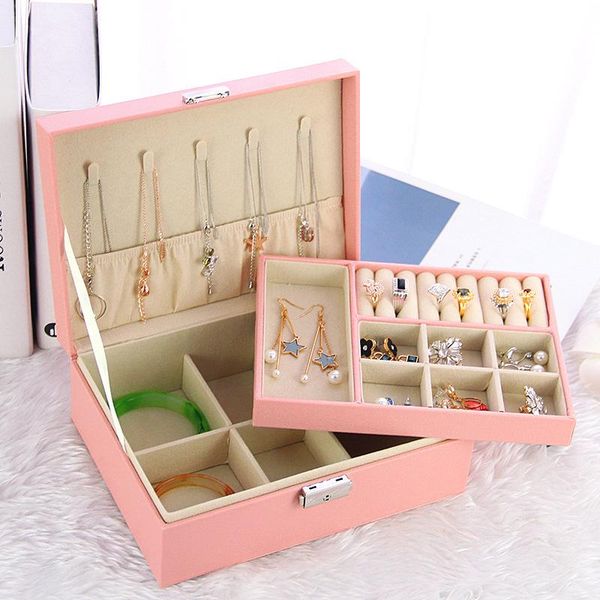 storage boxes & bins yinuo 2021 jewelry 2 layer box pu leather big organizer for necklace earring watches
storage boxes & bins yinuo 2021 jewelry 2 layer box pu leather big organizer for necklace earring watches