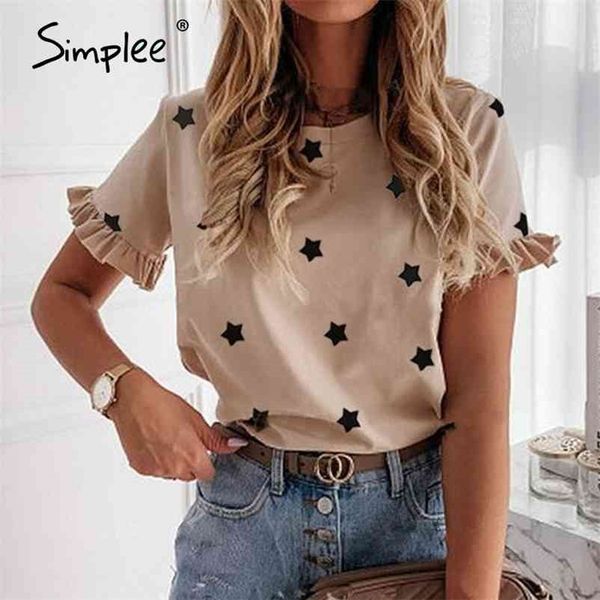 women printed short sleeve round neck shirt holiday beach summer style cute square elegant solid slim shirts 210414, White
women printed short sleeve round neck shirt holiday beach summer style cute square elegant solid slim shirts 210414, White